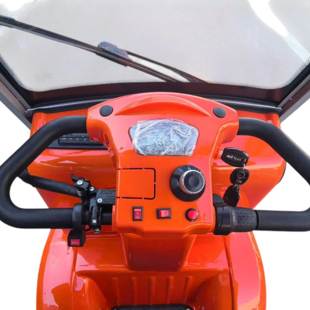 Гольфкар GreenCamel Сонора A3 ECO (3 seats 1000W R8) Оранжевый 3