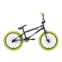 Велосипед BMX Stark Madness 2 2024 черно-желтый